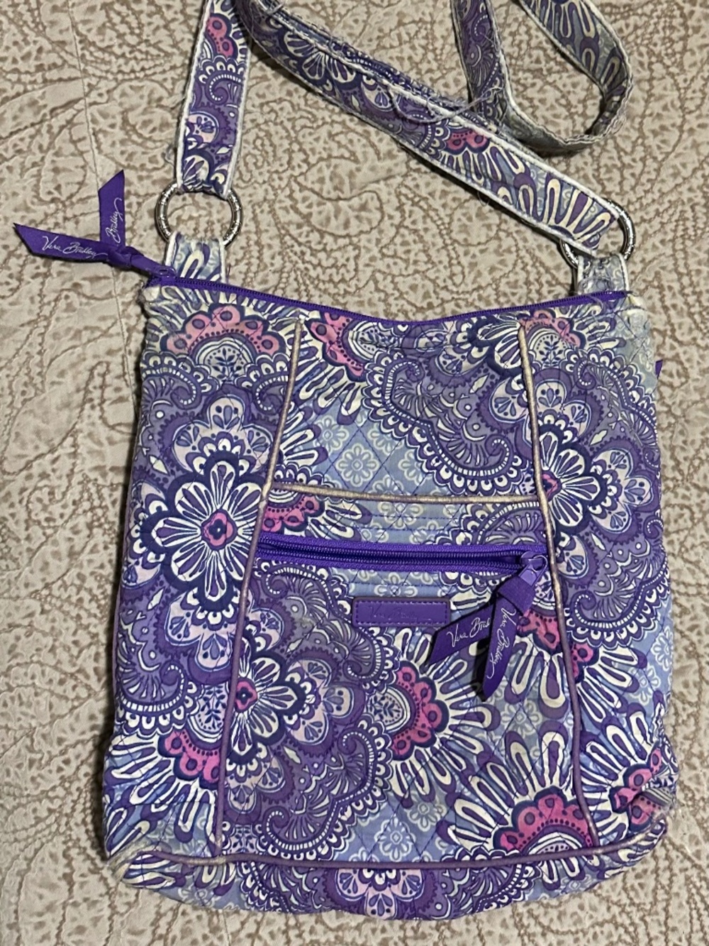 Vera Bradley Purple Crossbody Bag